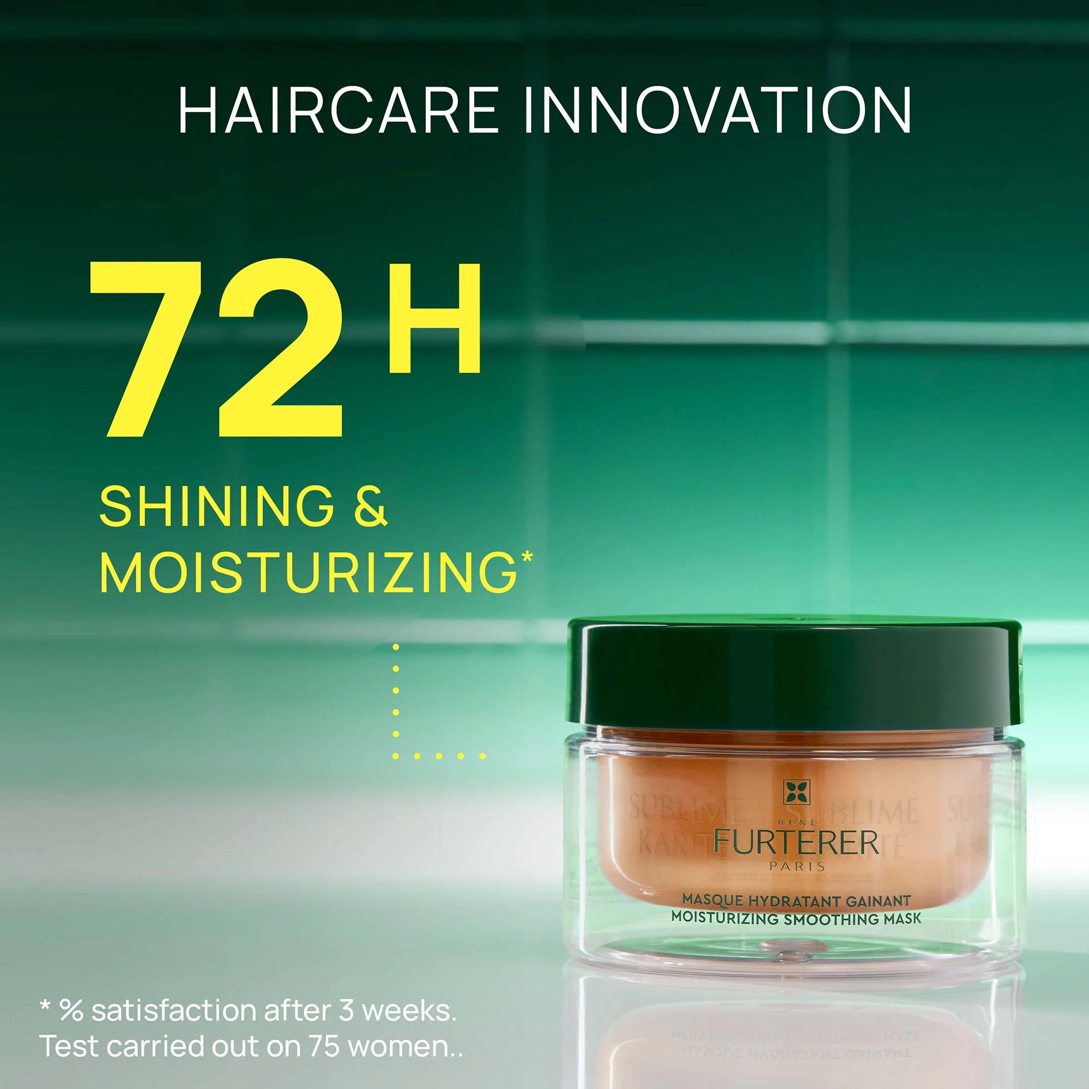 René Furterer Moisturizing Smoothing Mask With Shea - Sublime Karité 100Ml - Image 11