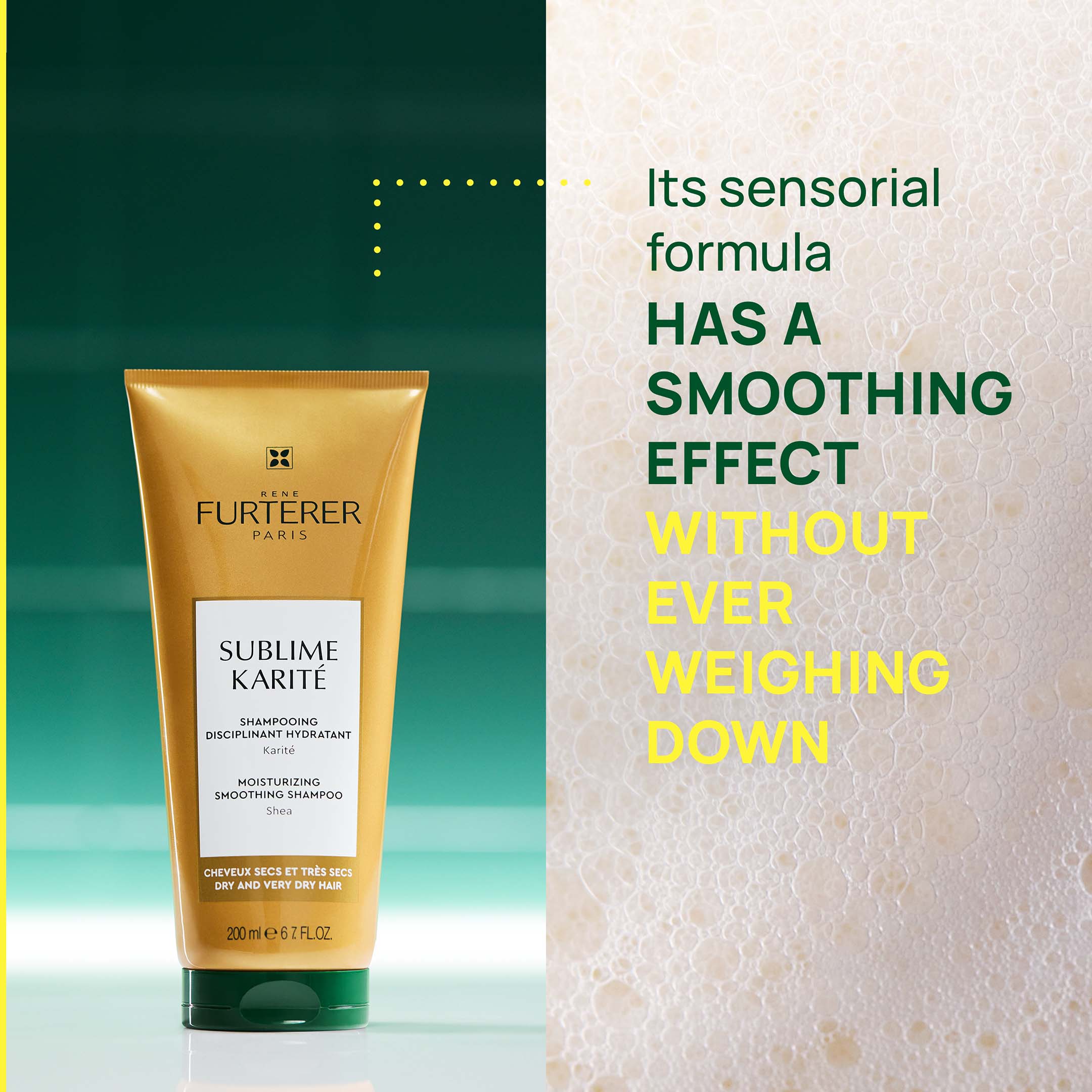 René Furterer Moisturizing Smoothing Shampoo With Shea - Sublime Karité 200Ml - Image 16