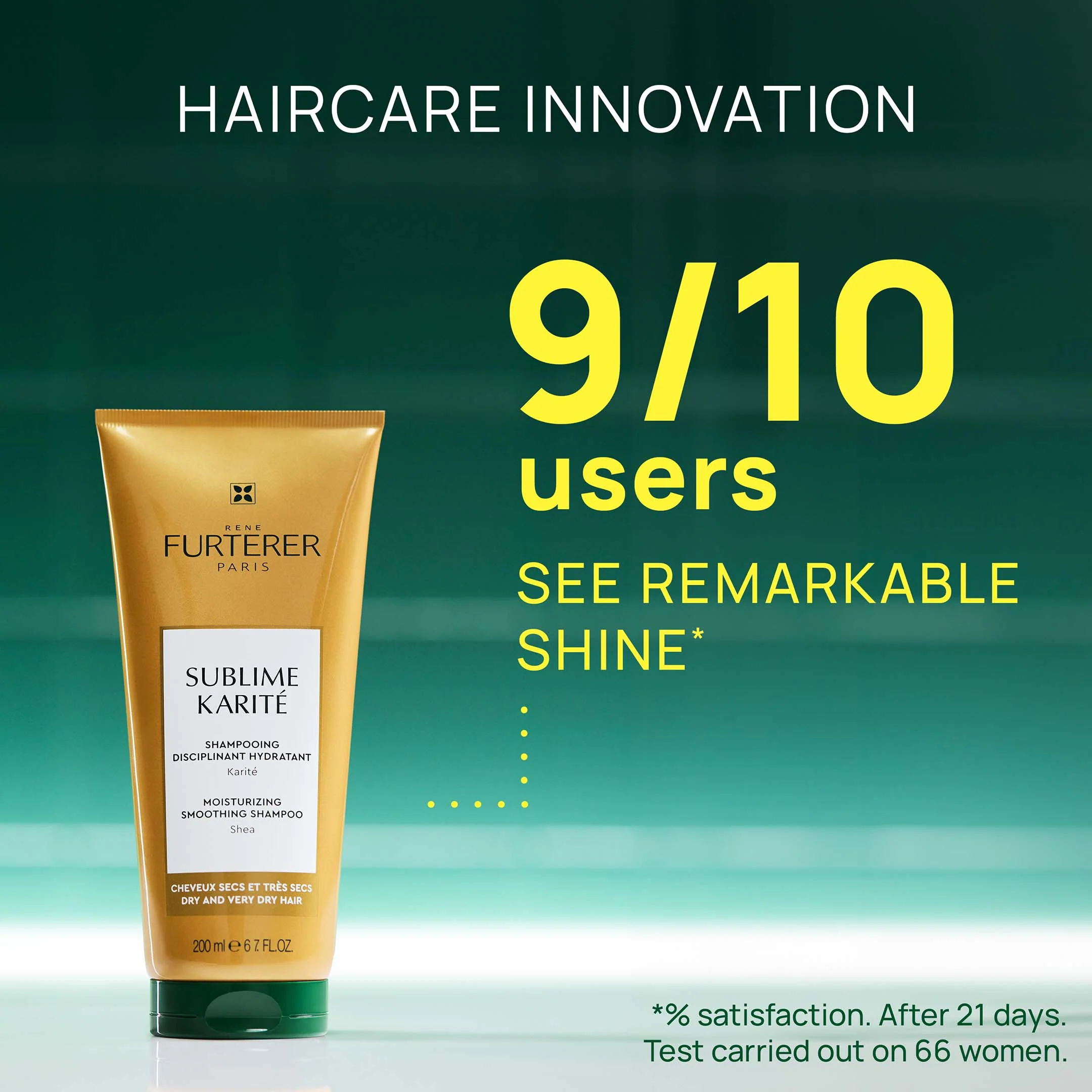René Furterer Moisturizing Smoothing Shampoo With Shea - Sublime Karité 200Ml - Image 4