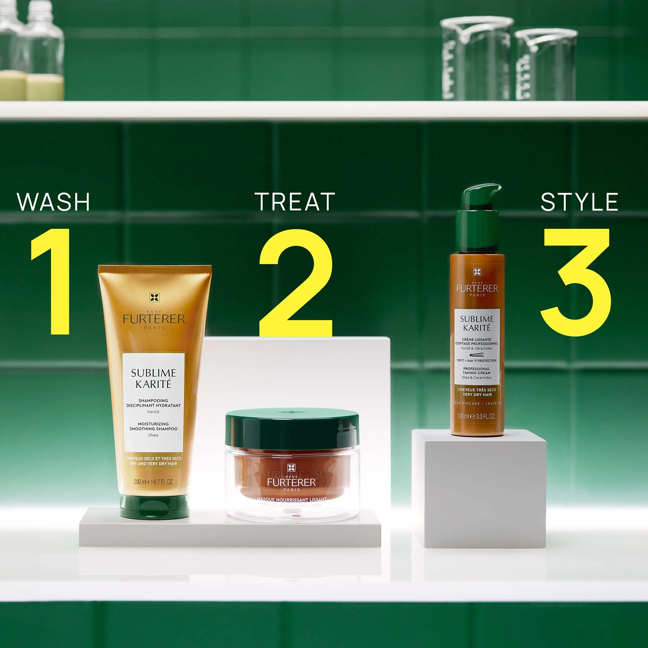 René Furterer Professional Taming Cream With Shea - Sublime Karité 100Ml - Image 7