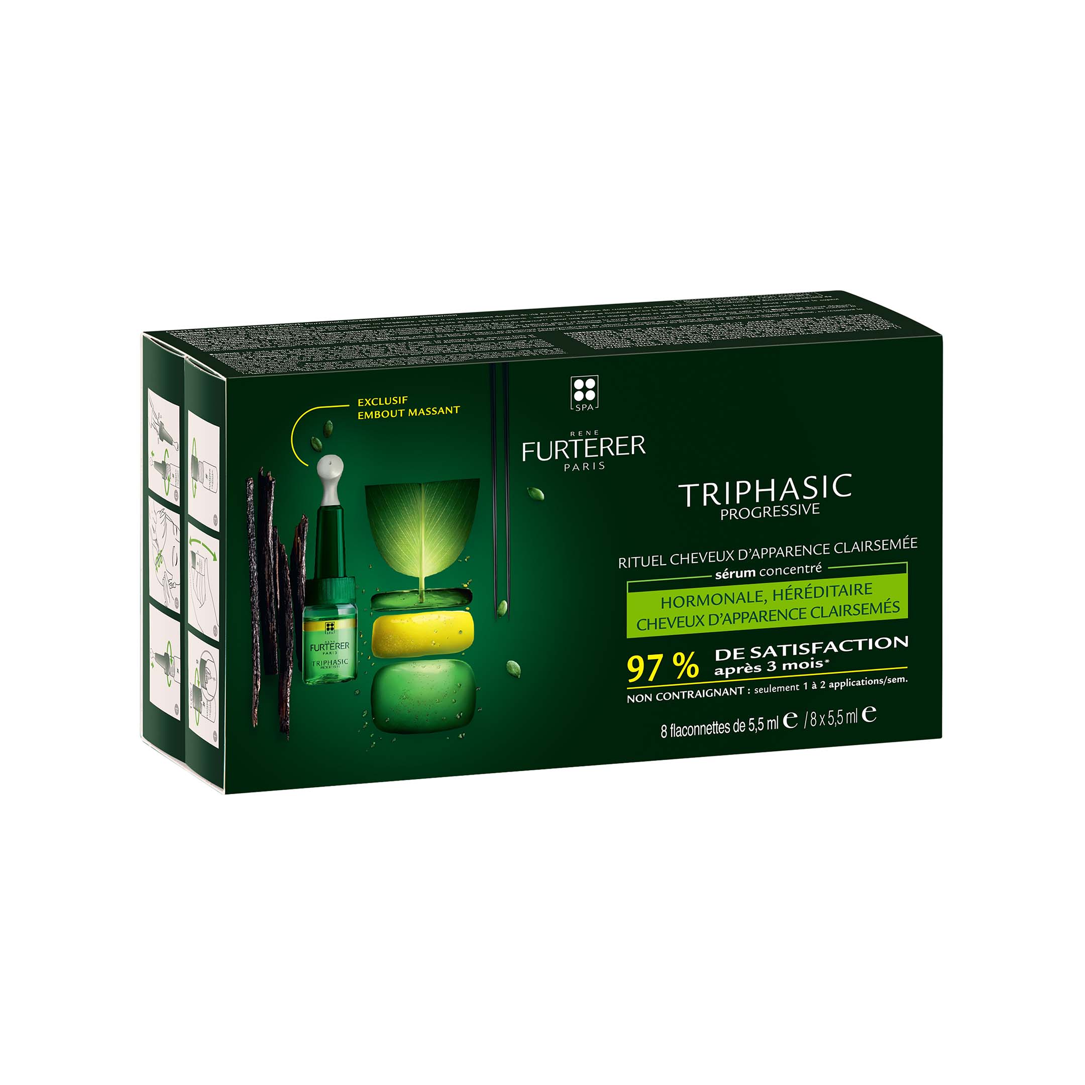 René Furterer Progressive Loss Of Density Routine - Triphasic Progressive 8X5,5Ml