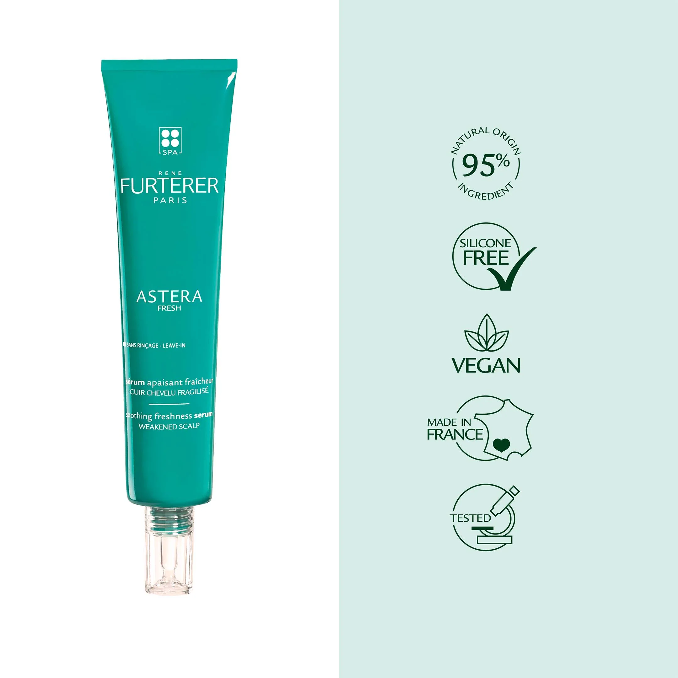 René Furterer Soothing Freshness Serum - Sensitive Scalp Treatment - Astera Fresh 75Ml - Image 5