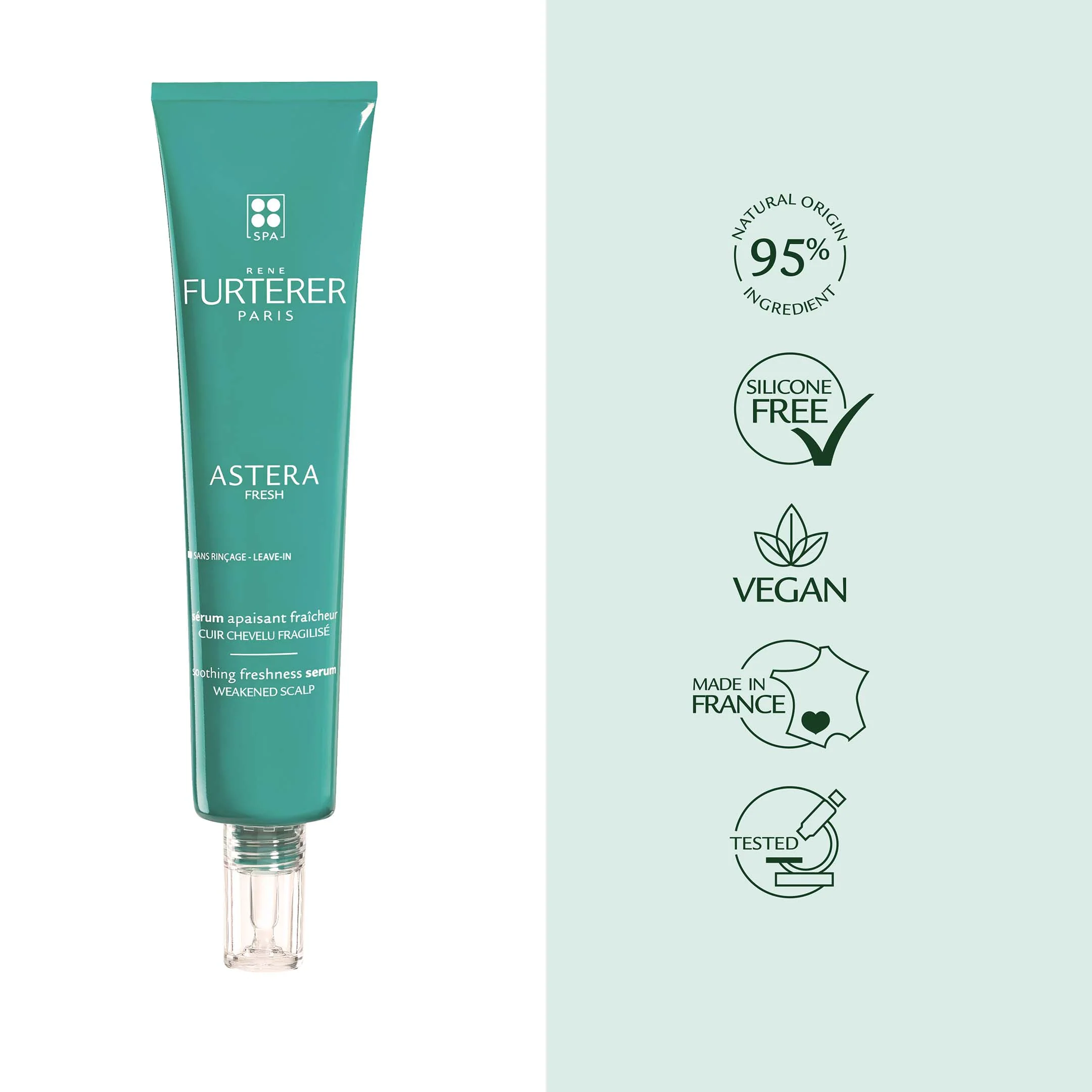 René Furterer Soothing Freshness Serum - Sensitive Scalp Treatment - Astera Fresh 75Ml - Image 8