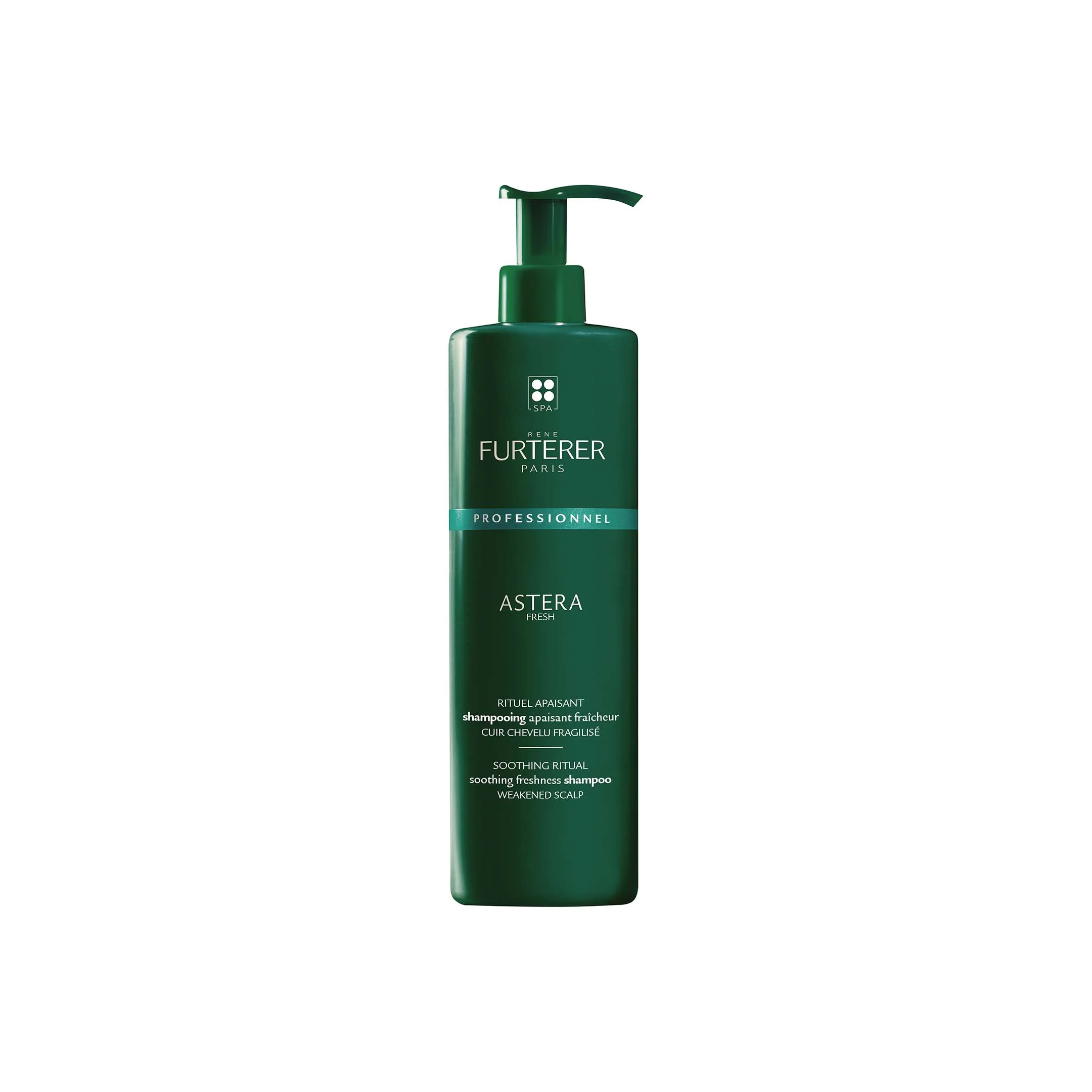 René Furterer Soothing Freshness Shampoo - Shampoo For Weakened Scalps - Astera Fresh - 600Ml