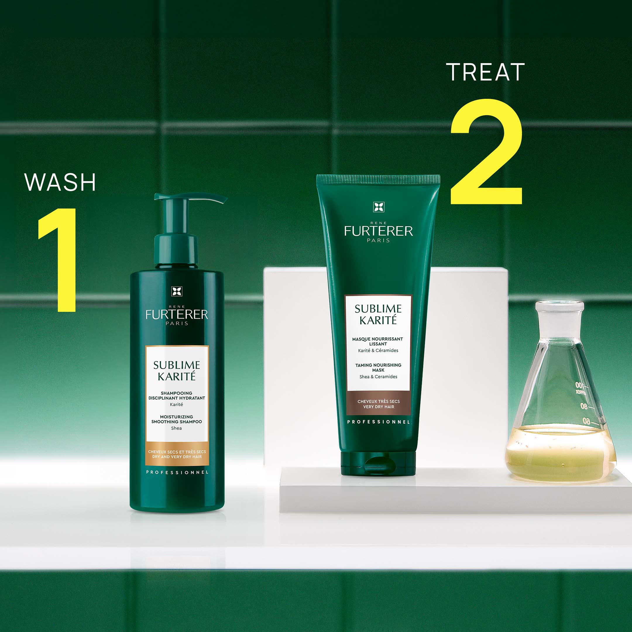 René Furterer Taming Nourishing Mask With Shea - Sublime Karité 250Ml - Image 7