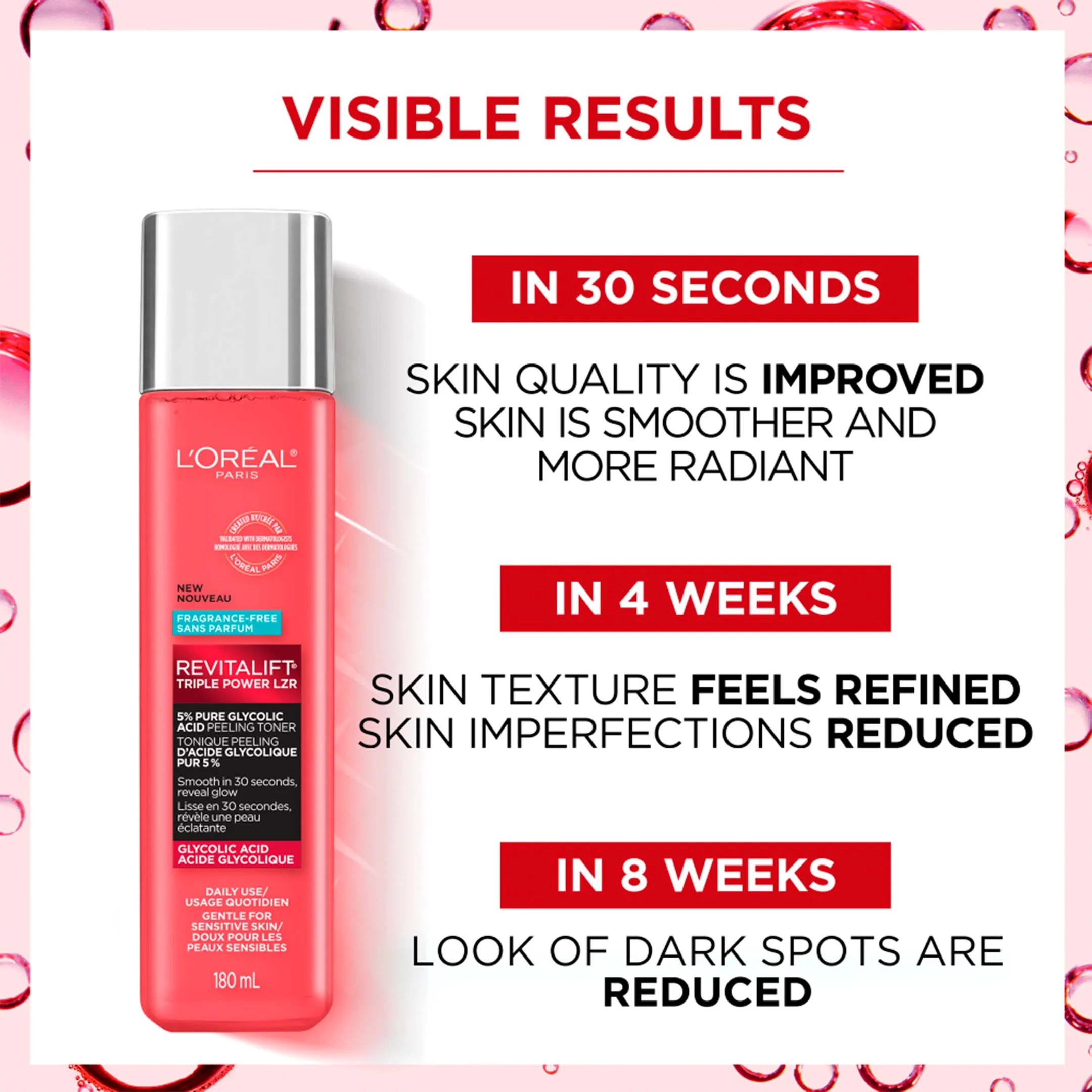 Revitalift Triple Power Lzr Glycolic Acid Peeling Toner - Image 2