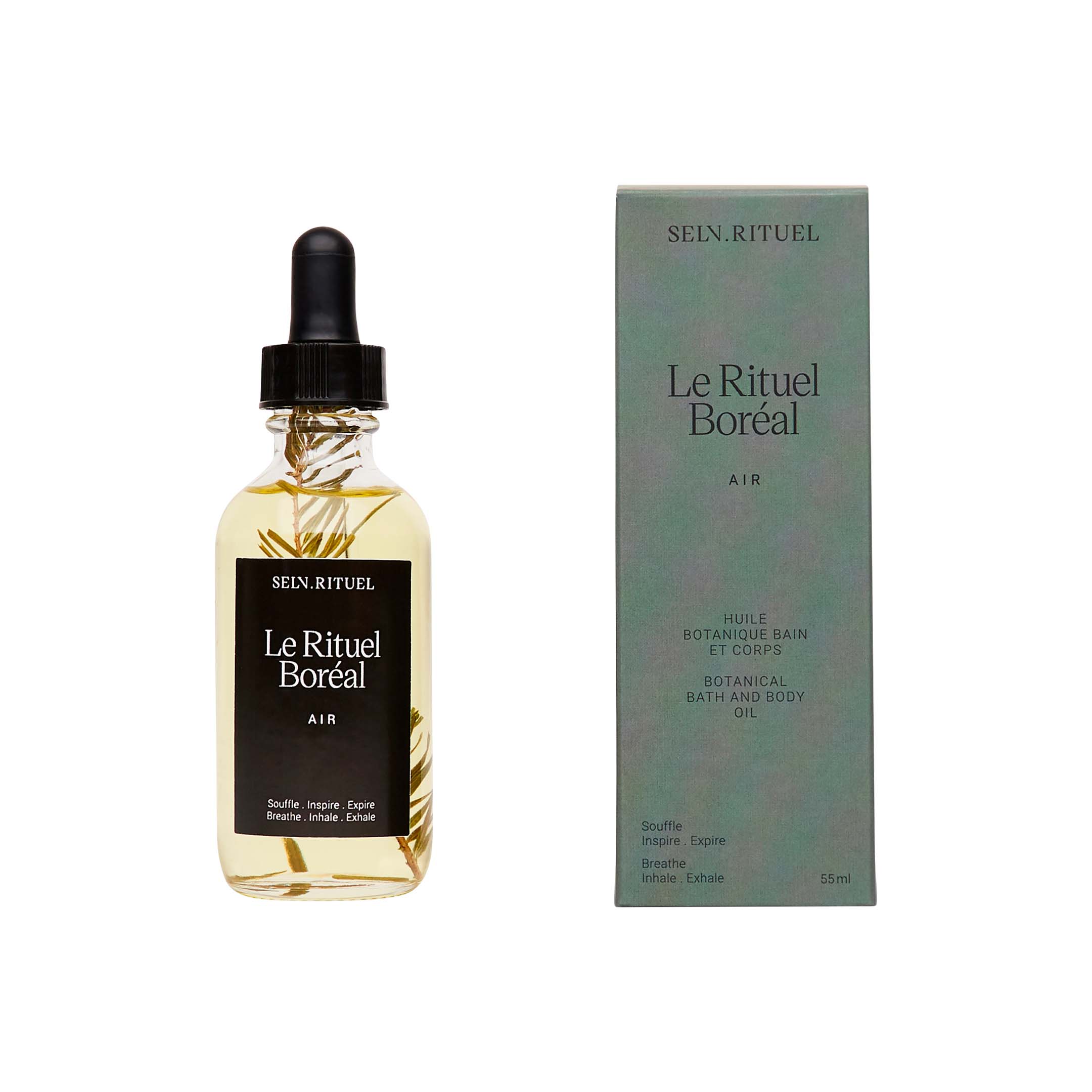 Rituel Boreal Botanical Bath And Body Oil - Conifers - Transparent Yellow