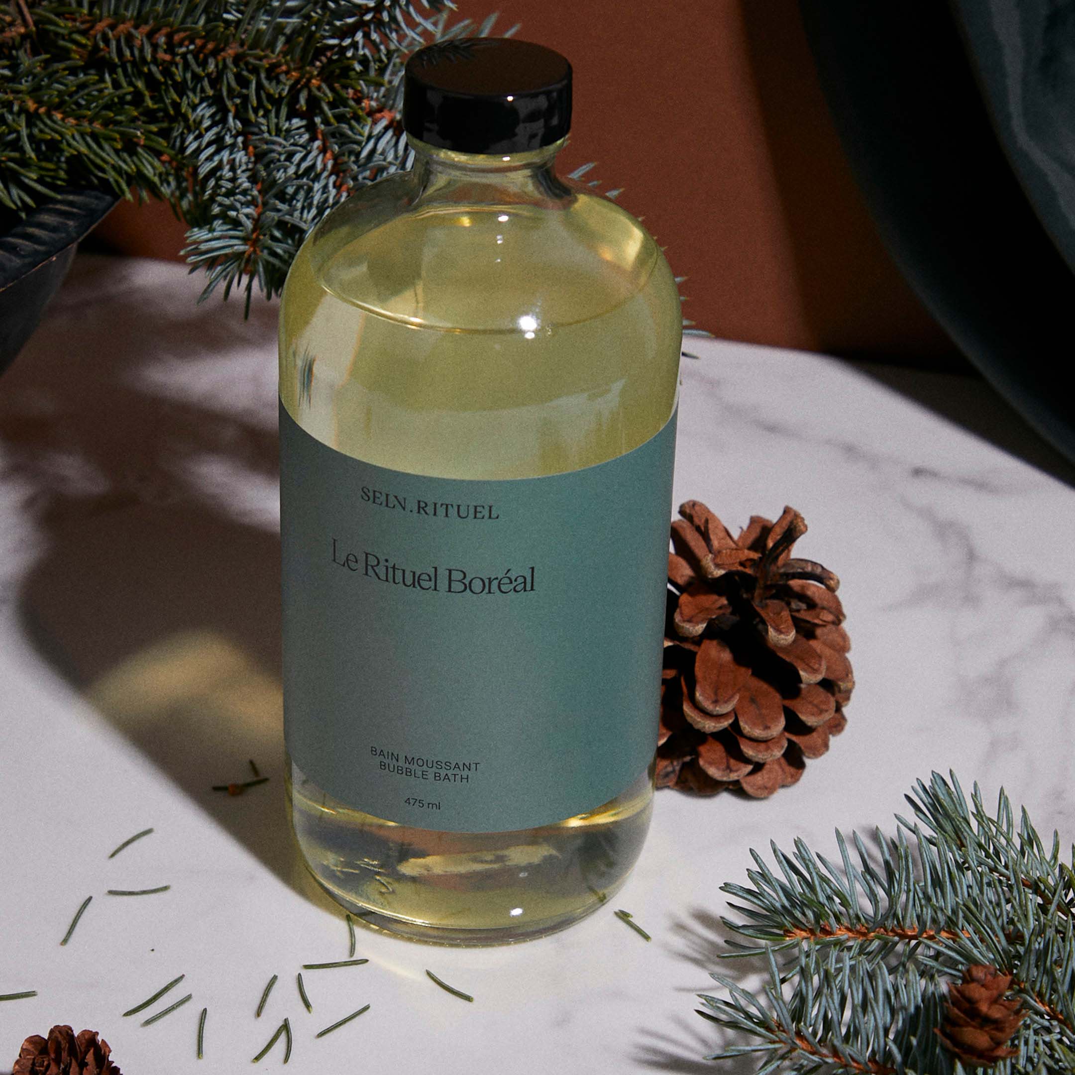 Rituel Boreal Bubble Bath - Conifers - Transparent Light Yellow - Image 2