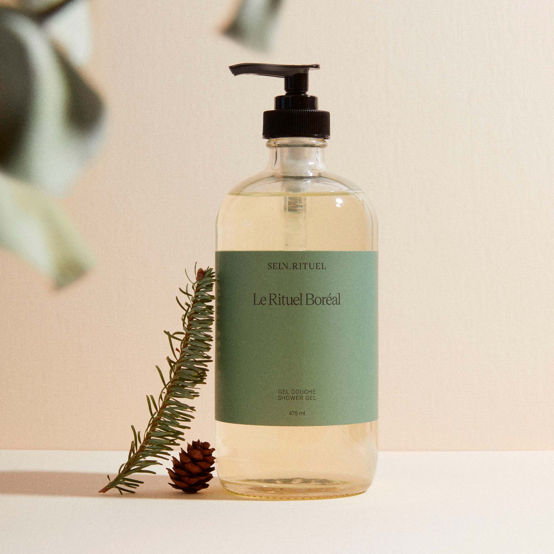 Rituel Boreal Shower Gel - Conifers - Transparent Light Yellow - Image 2