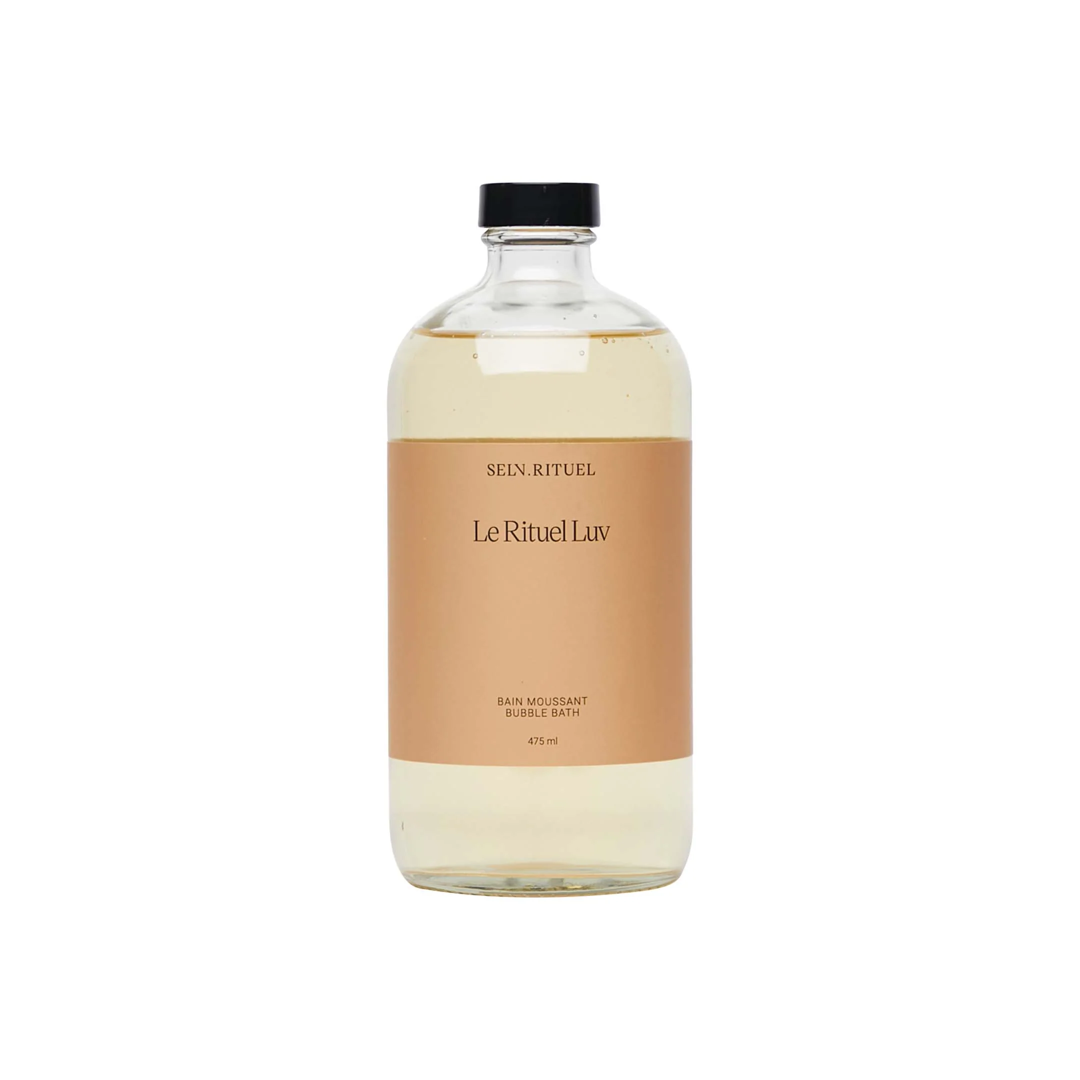 Rituel Luv Bubble Bath - Peach - Transparent Light Yellow