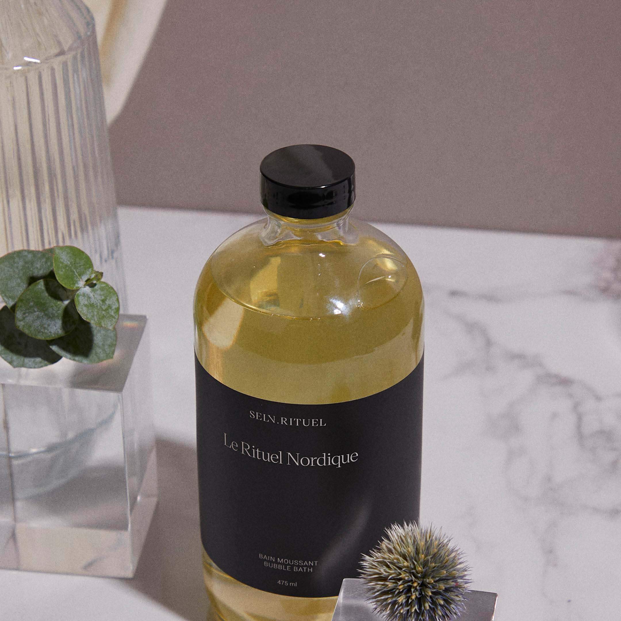 Rituel Nordique Bubble Bath - Eucalyptus & Lavender - Transparent Light Yellow - Image 2