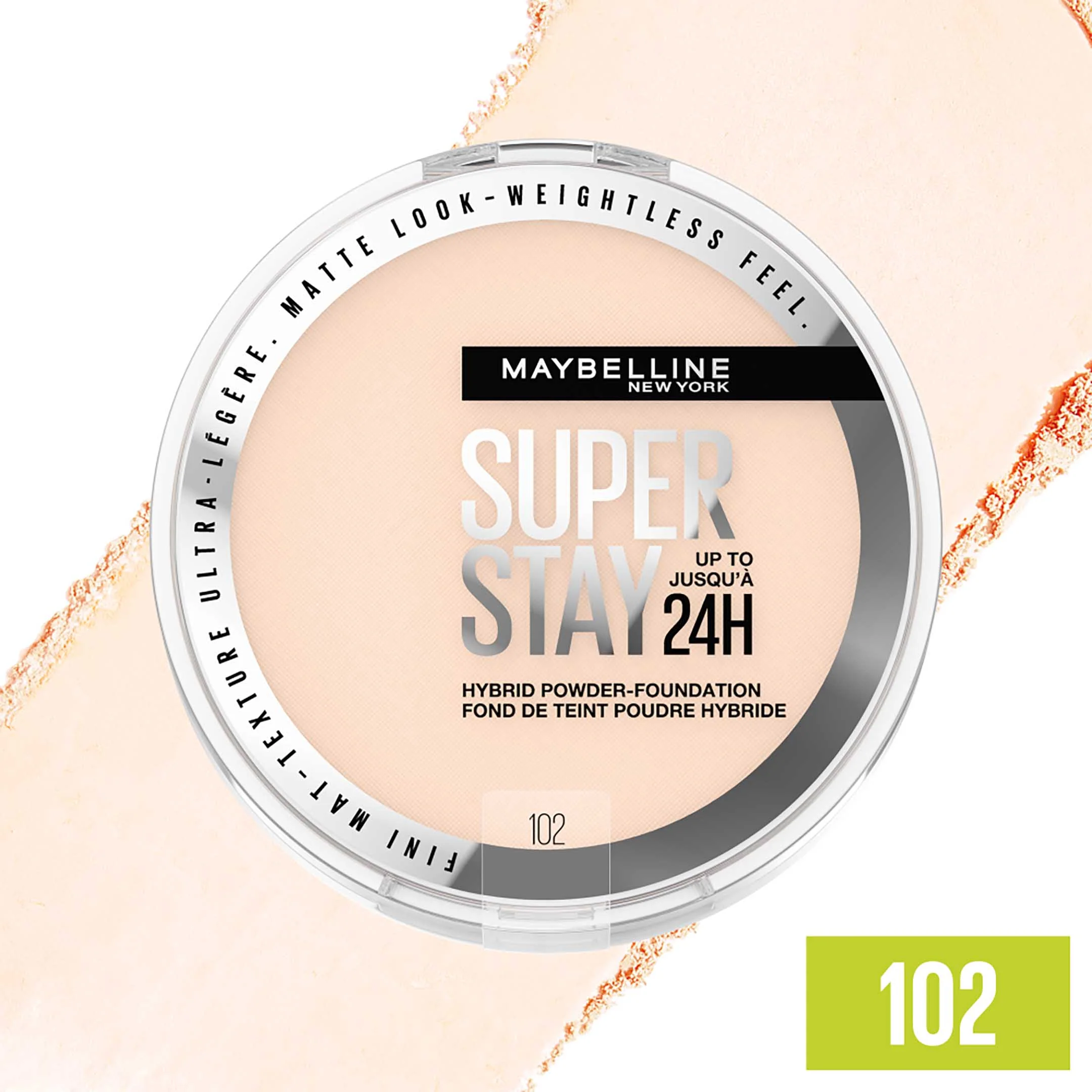 Superstay 24Hr Hybrid Powder Foundation 102 - Image 2