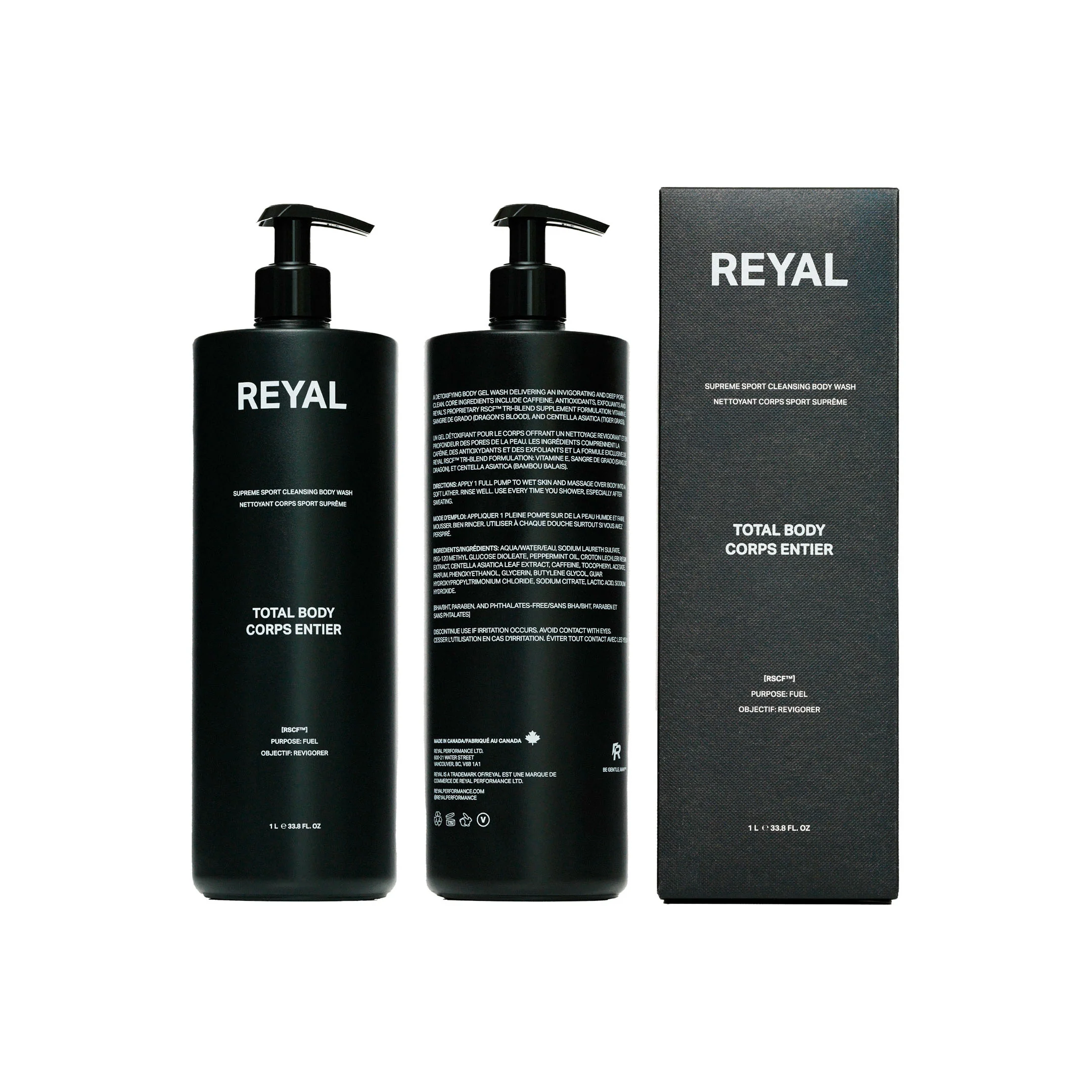 Supreme Sport Cleansing Body Wash With Antioxidants For Men