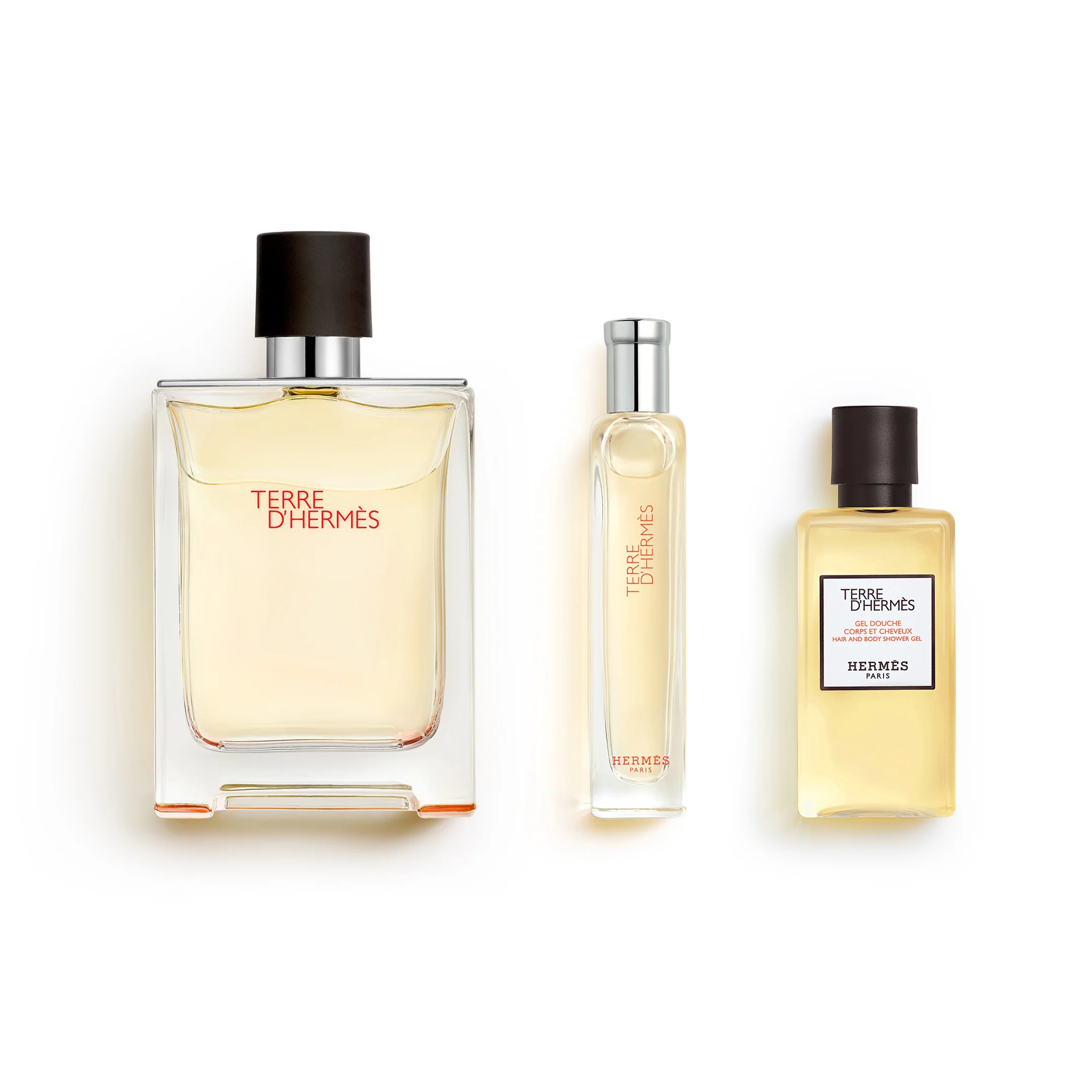 Terre d’Hermès gift set, Eau de Toilette, 100 ml + 15 ml + 40 ml - Image 3
