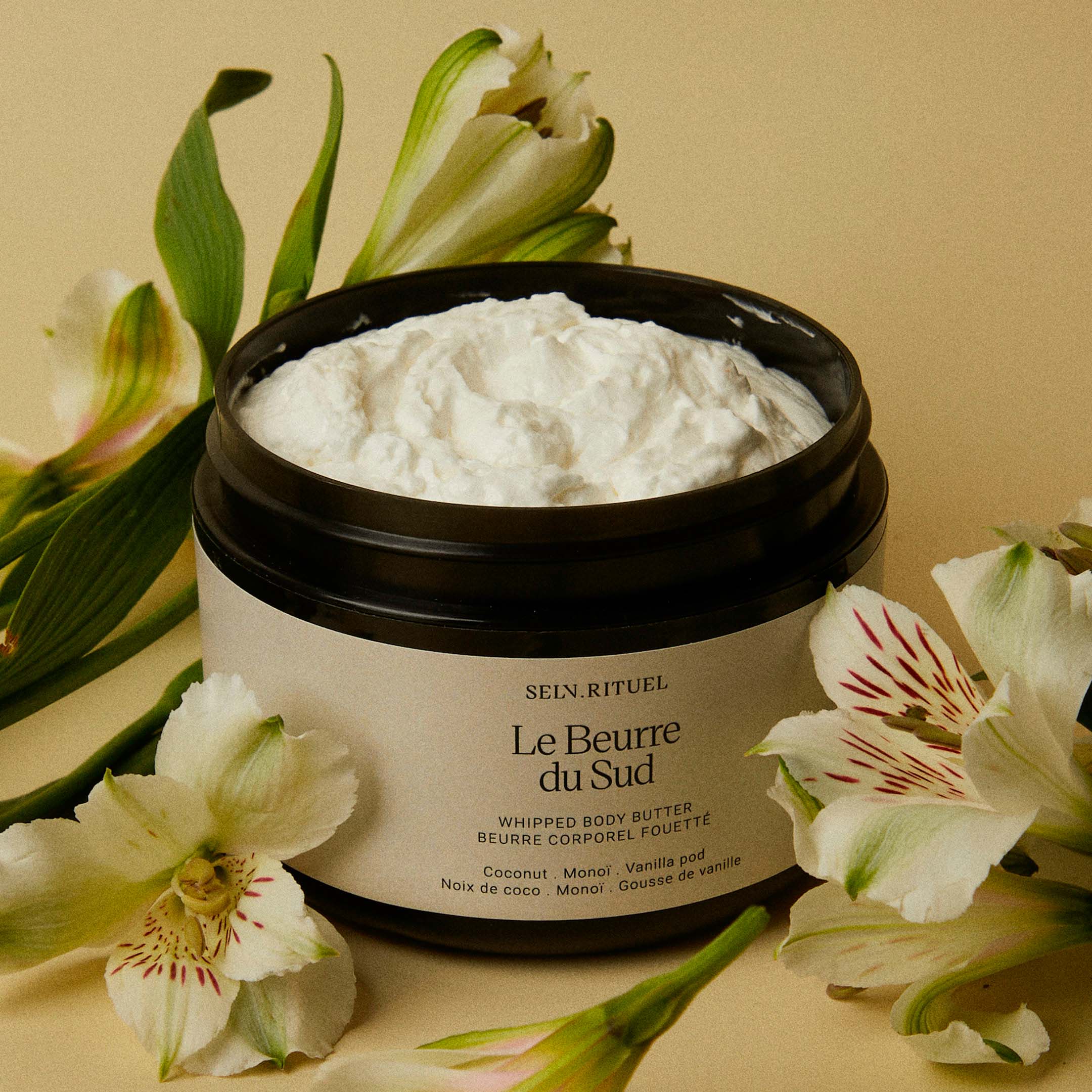 Tropical Butter - Monoi & Coconut & Vanilla Pod - Ivory White Shade - Image 2