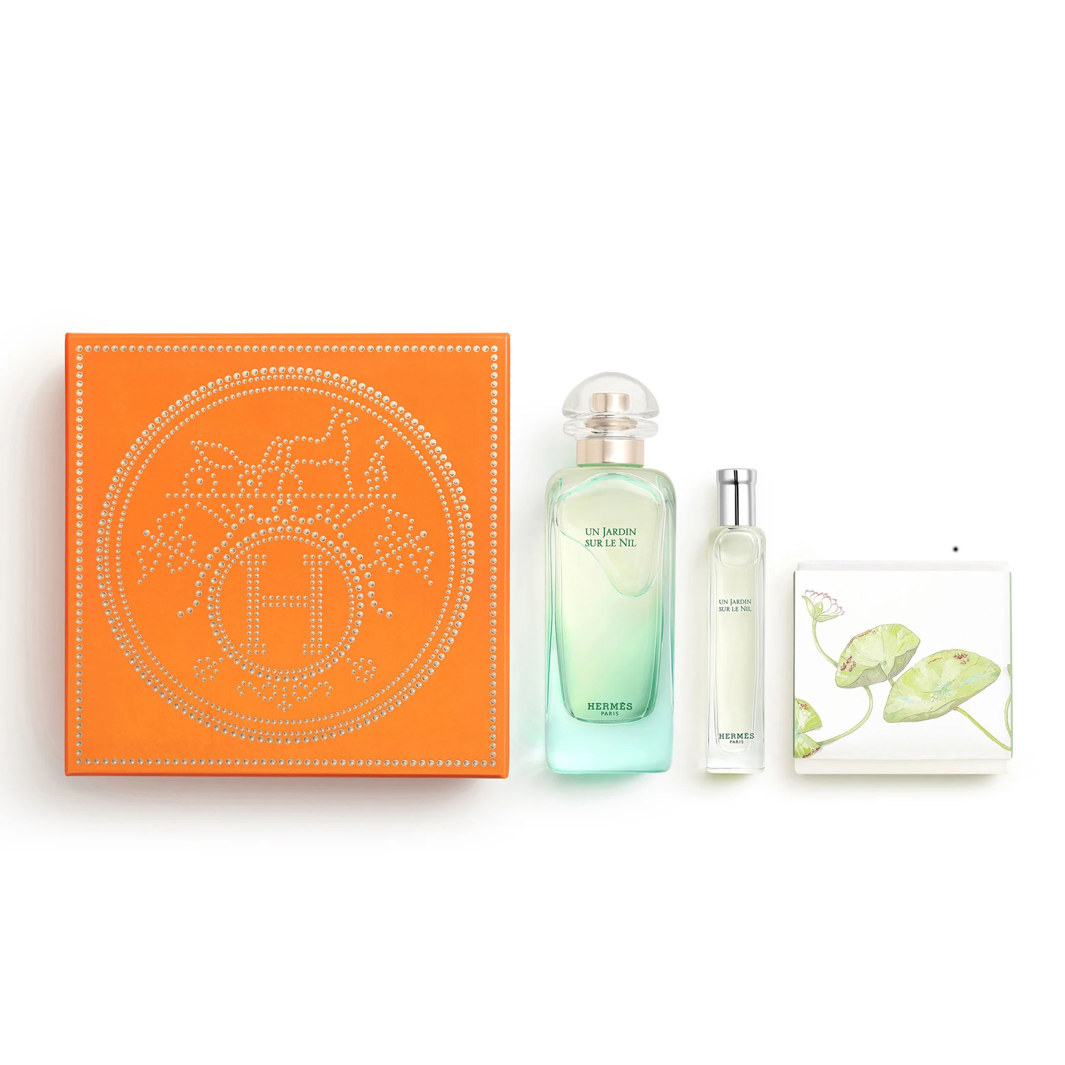 Un Jardin sur le Nil gift set, Eau de Toilette, 100 ml + 15 ml + 50 g - Image 2
