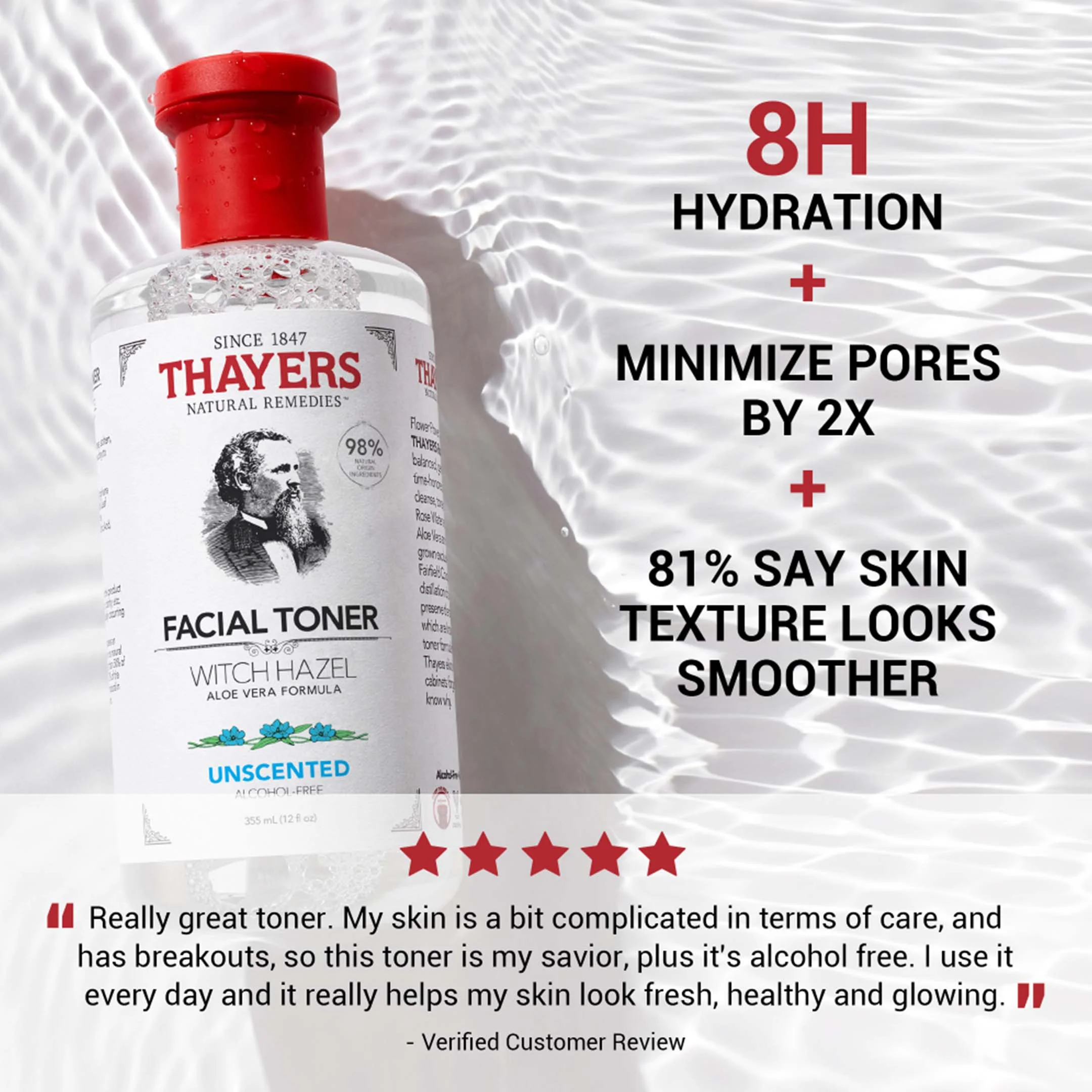 Unscented Witch Hazel Toner - Image 19