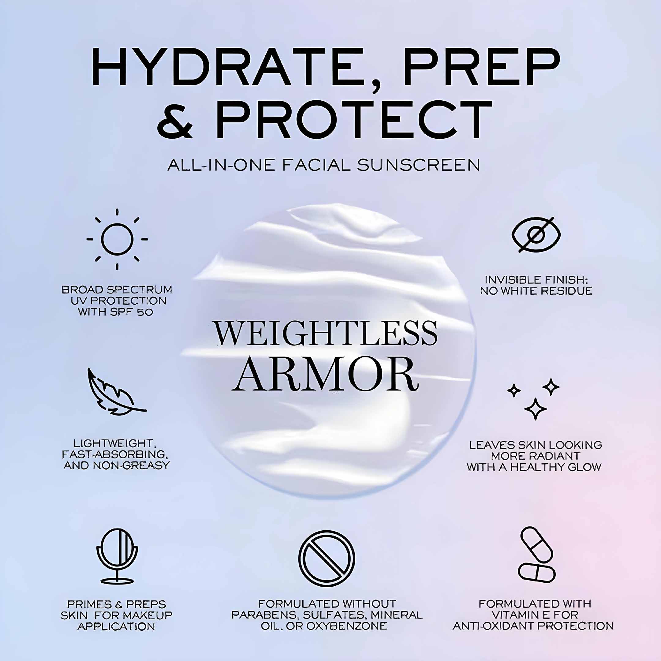 UV Expert Aquagel Defense Face Primer & Moisturizer With SPF 50 - Image 8